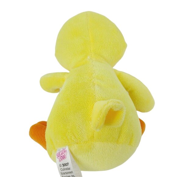 Vintage Sugar Loaf Yellow Plush Duck Plush Orange Feet Sun Design Stuffed Animal - Picture 2 of 4